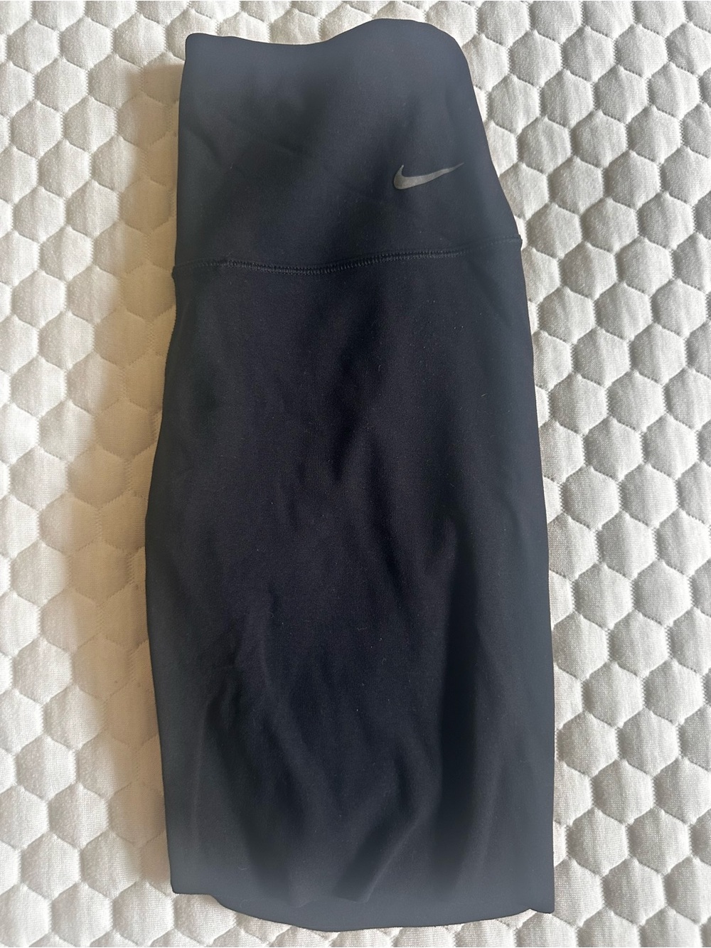 Nike Black High-Waist 5” bike shorts